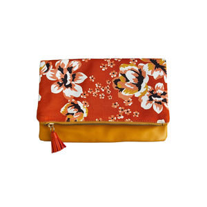 Rachel Pally Zahara Reversible Clutch Spring Floral